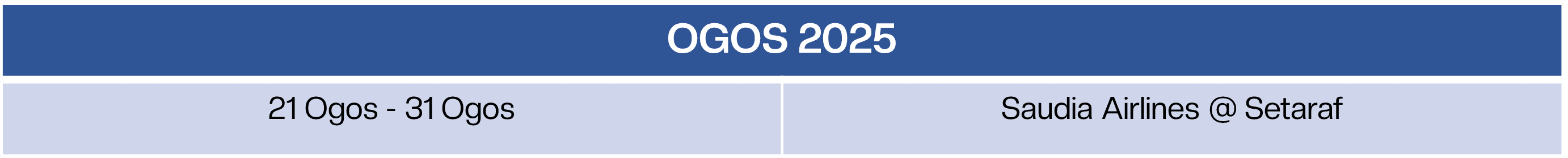 Ogos 2025 Ogos 2025
