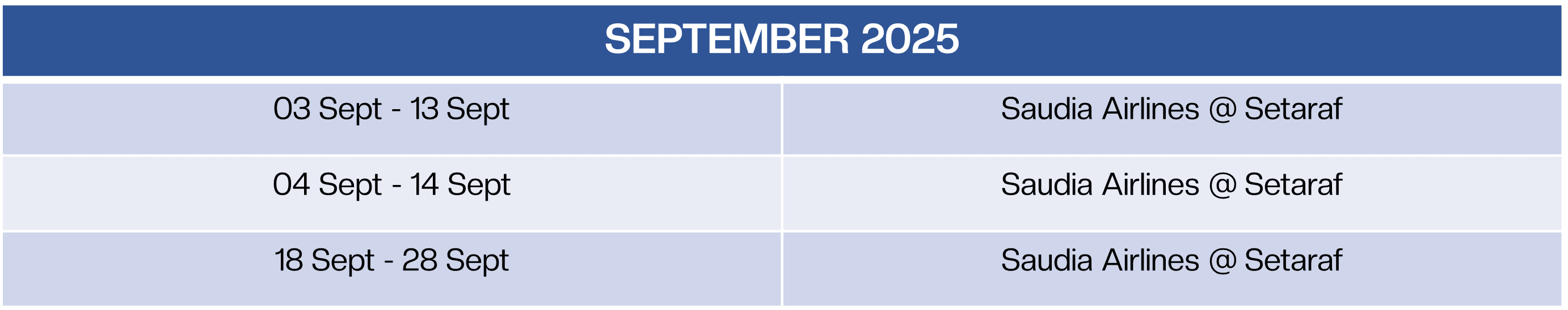 Sept 2025 Sept 2025