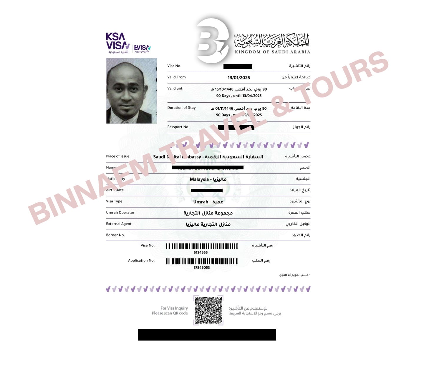 Visa Umrah Visa Umrah