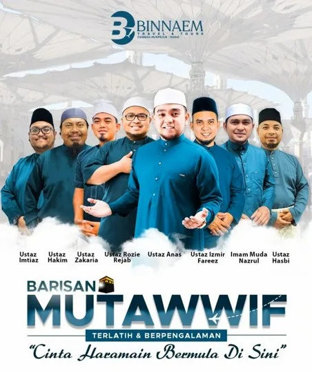 Barisan mutawwif Binnaem Travel & Tours