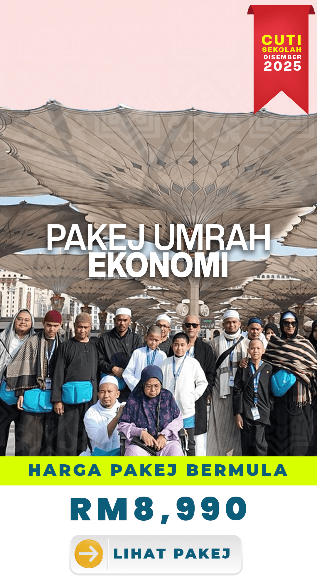 Pakej Umrah Ekonomi