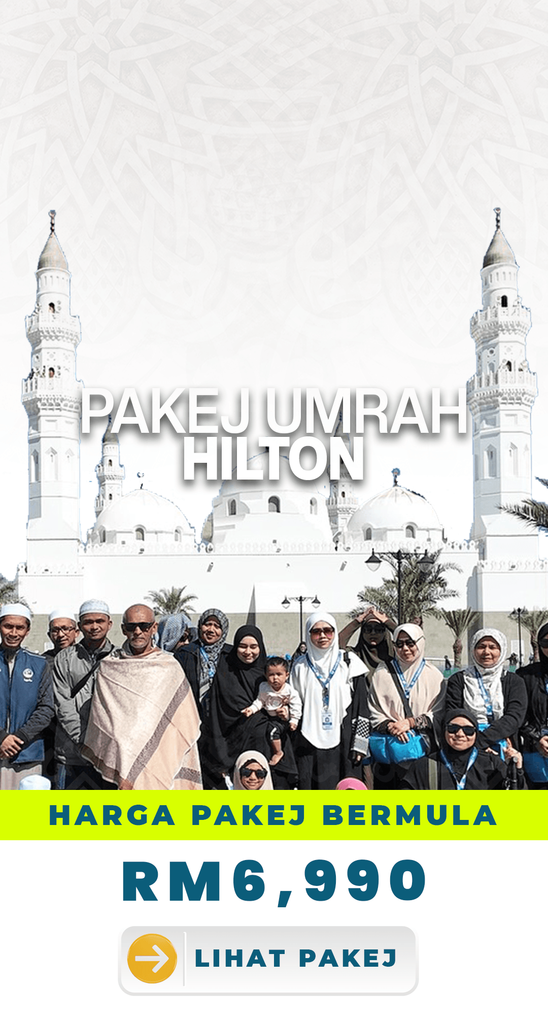 Pakej Umrah Hilton