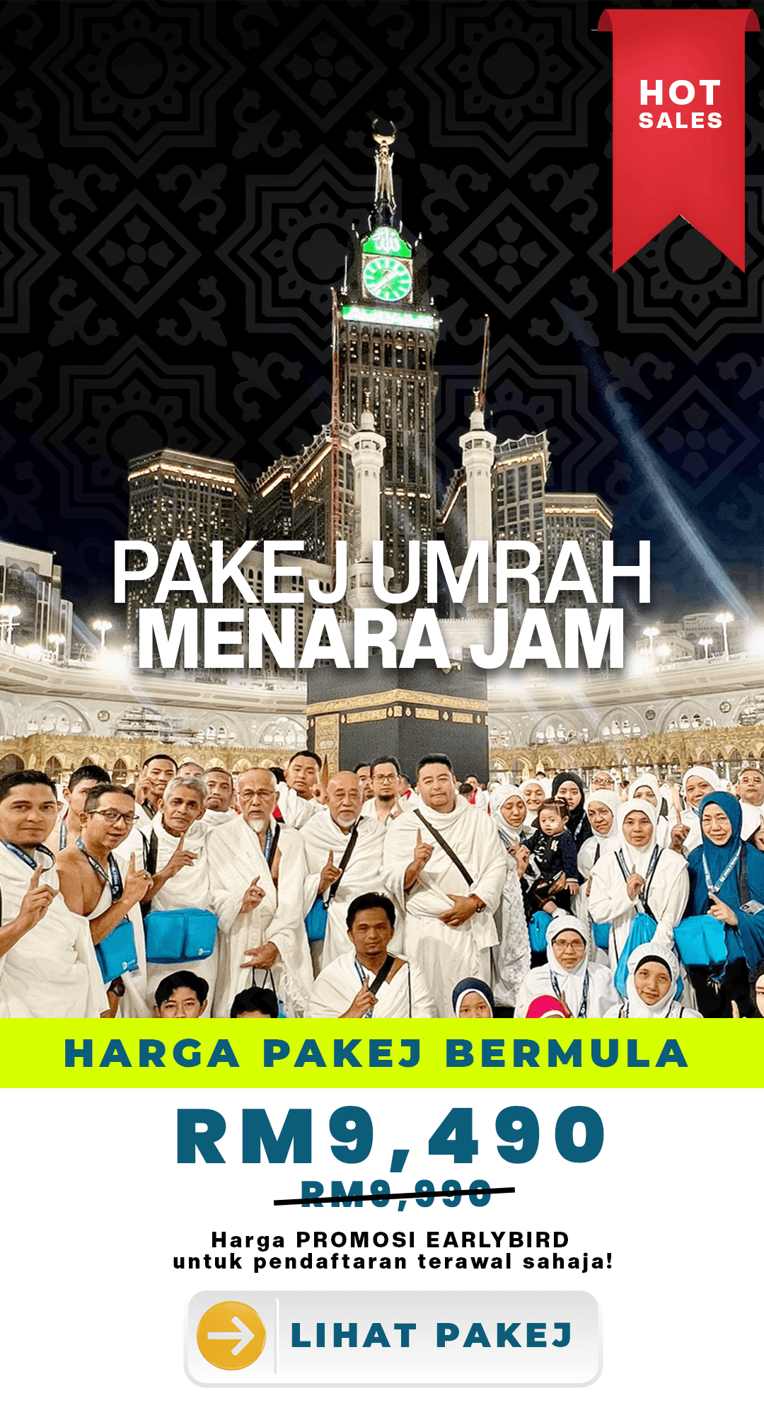 Pakej Umrah Menara Jam