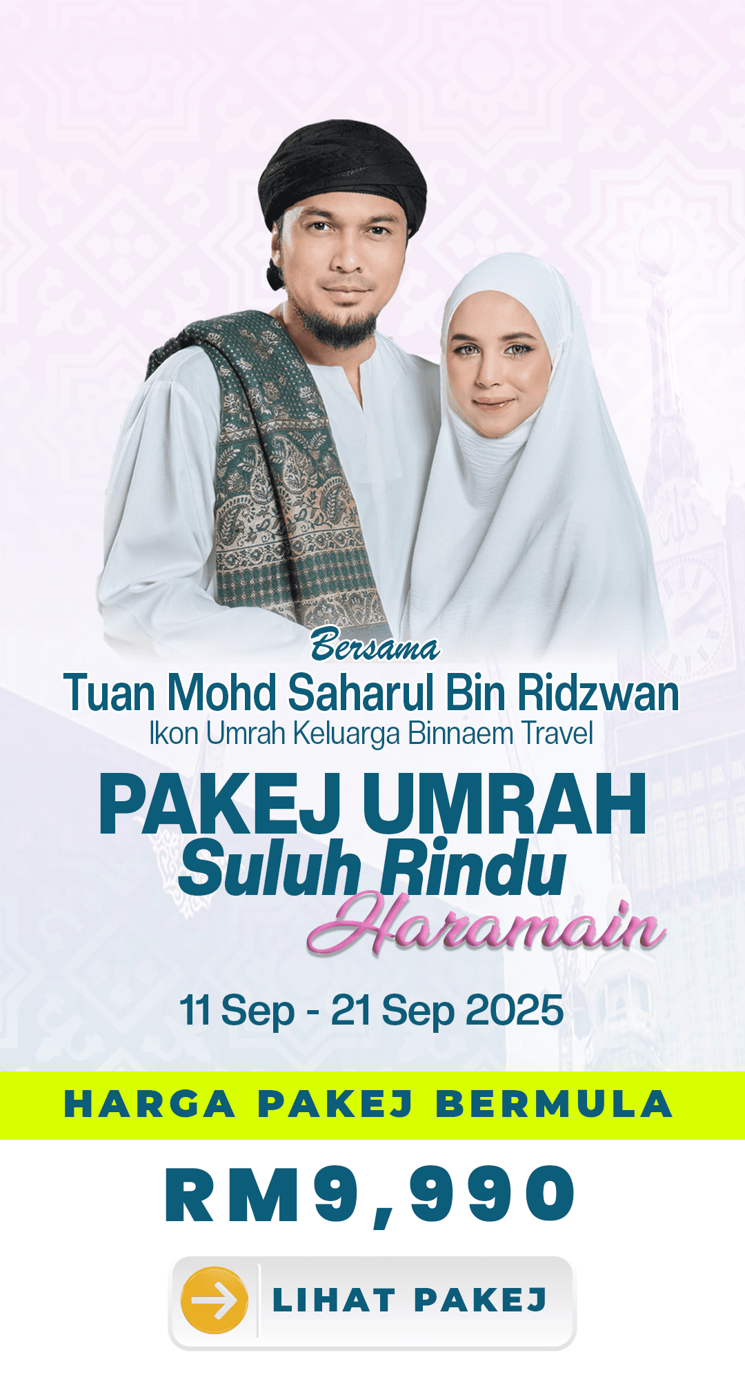 Pakej Umrah Suluh Rindu