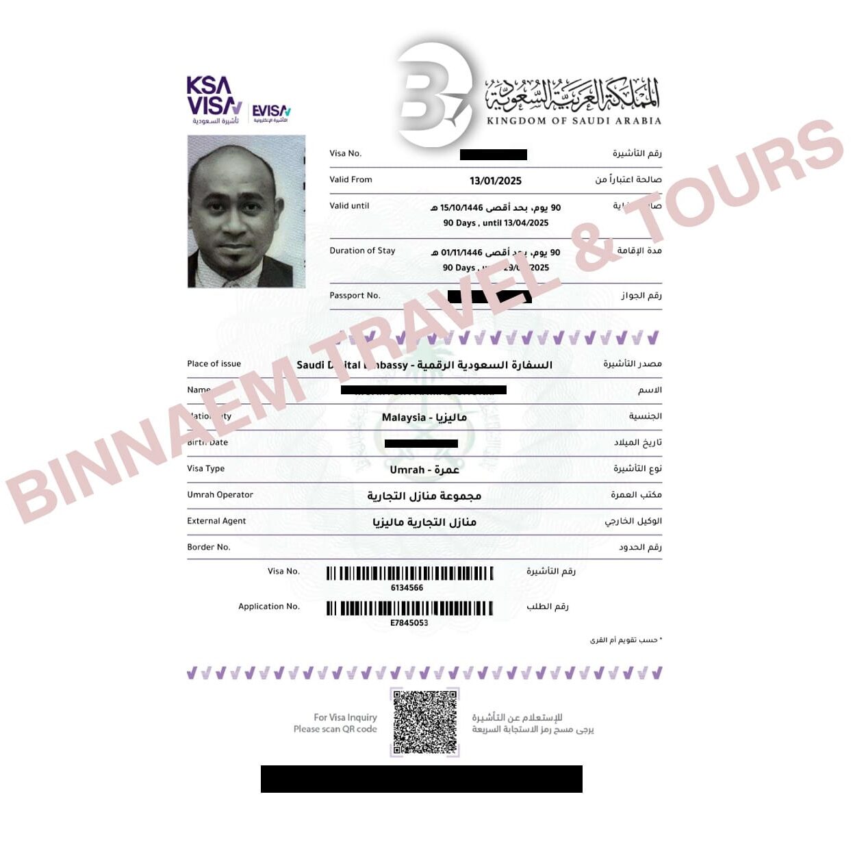 Visa Umrah Visa Umrah